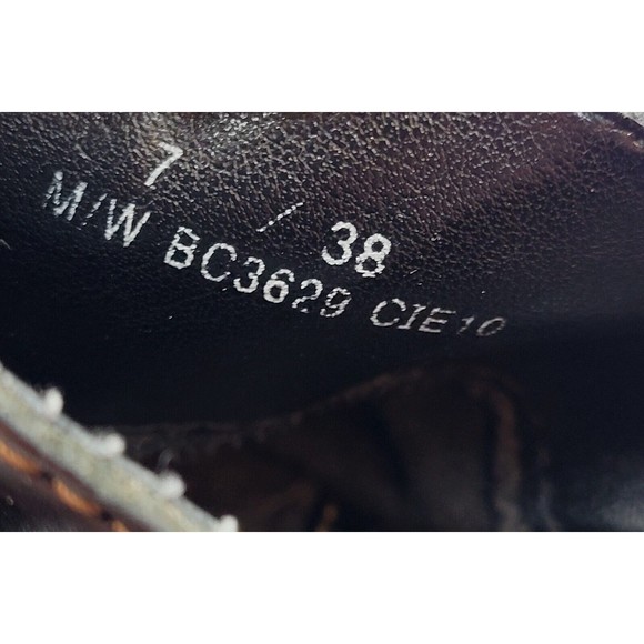 BOC Born Concept Shoes Womens 7 Burnett Loafer Slip On Black Leather Casual Low - Picture 7 of 9